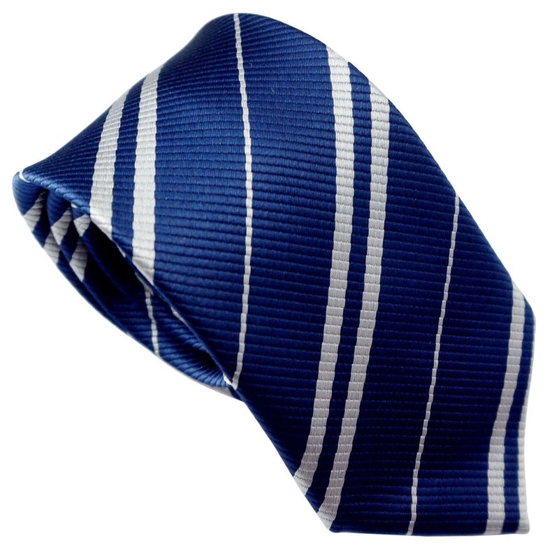 LilMents 4 Pack Pinstriped Formal Necktie Tie Set (Multicolored Set A) - Image 4